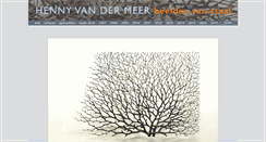 Desktop Screenshot of hennyvandermeer.com